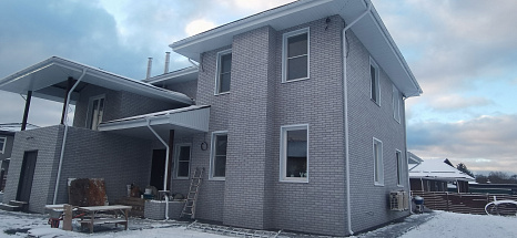 Объект из Термопанели BestPoint Ceramics Exclusive Cement Gray